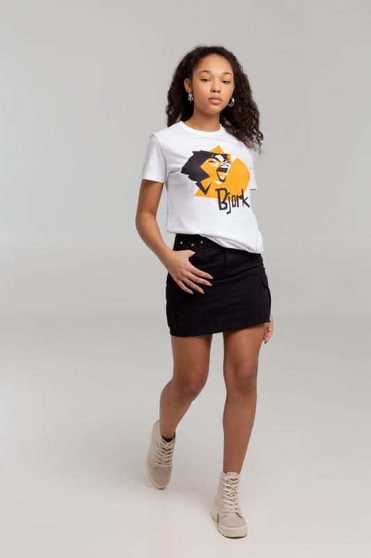 Футболка женская «Меламед. Bjork»