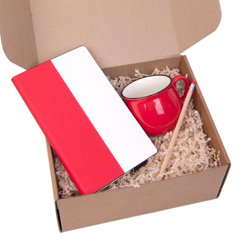 Подарочный набор LAST SUMMER: бизнес-блокнот, кружка, карандаш чернографитный, зеленый