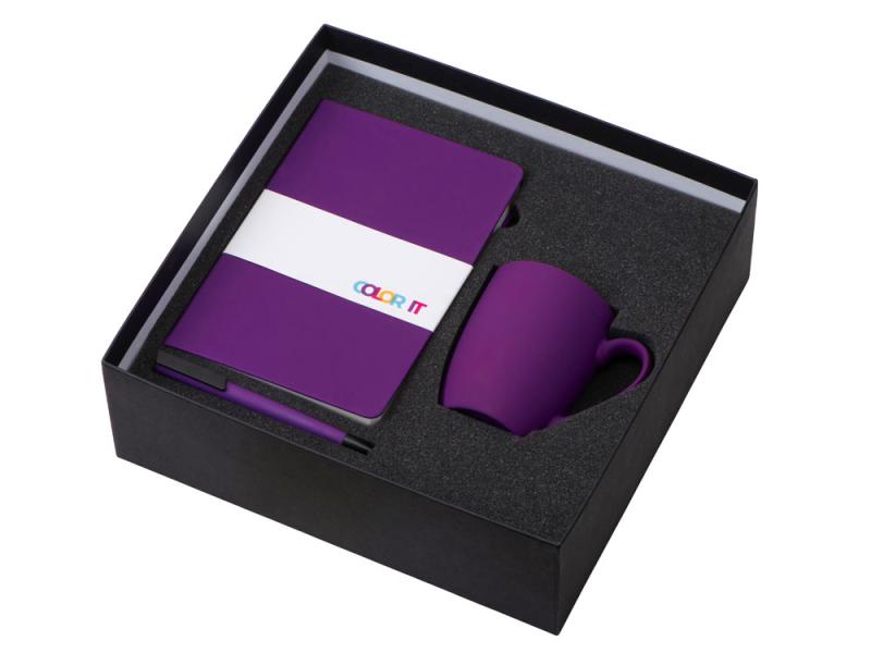 Подарочный набор COLOR IT с блокнотом, ручкой и кружкой