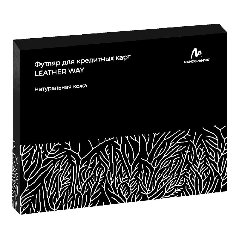 Футляр для кредитных карткартхолдер Leather Way из нат. кожи