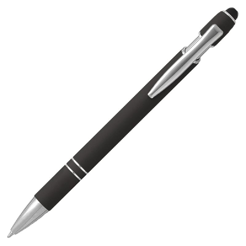 Ручка шариковая, Star Soft Touch Shiny Silver Requis