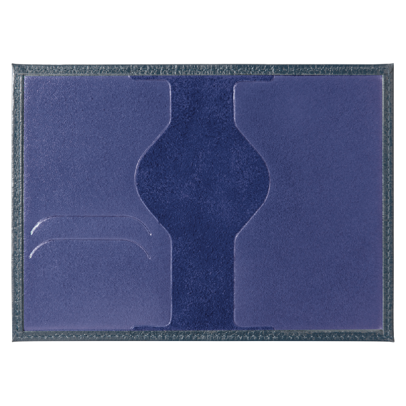 Обложка для автодокументов Leather Sky Flotter Sun из натуральной кожи,  4142С