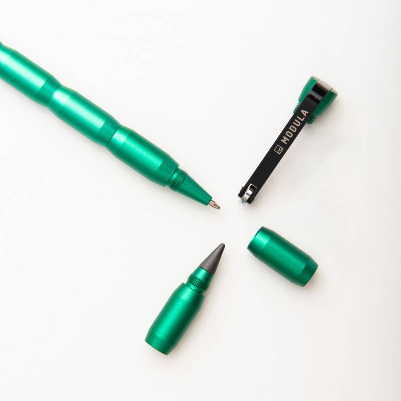 Шариковая ручка+карандаш Pininfarina Modula Green