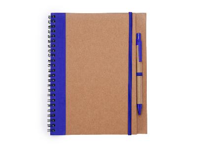 Блокнот А5+ ALANI с шариковой ручкой