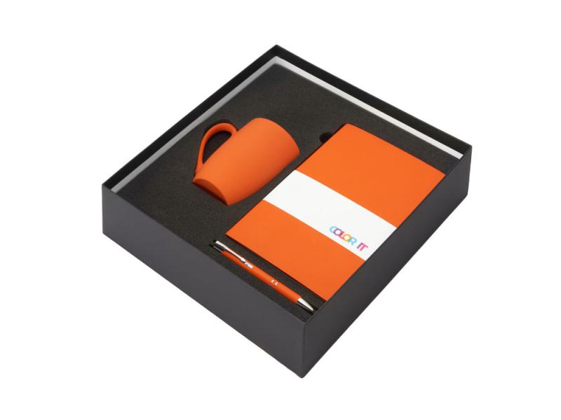 Подарочный набор COLOR IT с блокнотом, металлической ручкой и кружкой