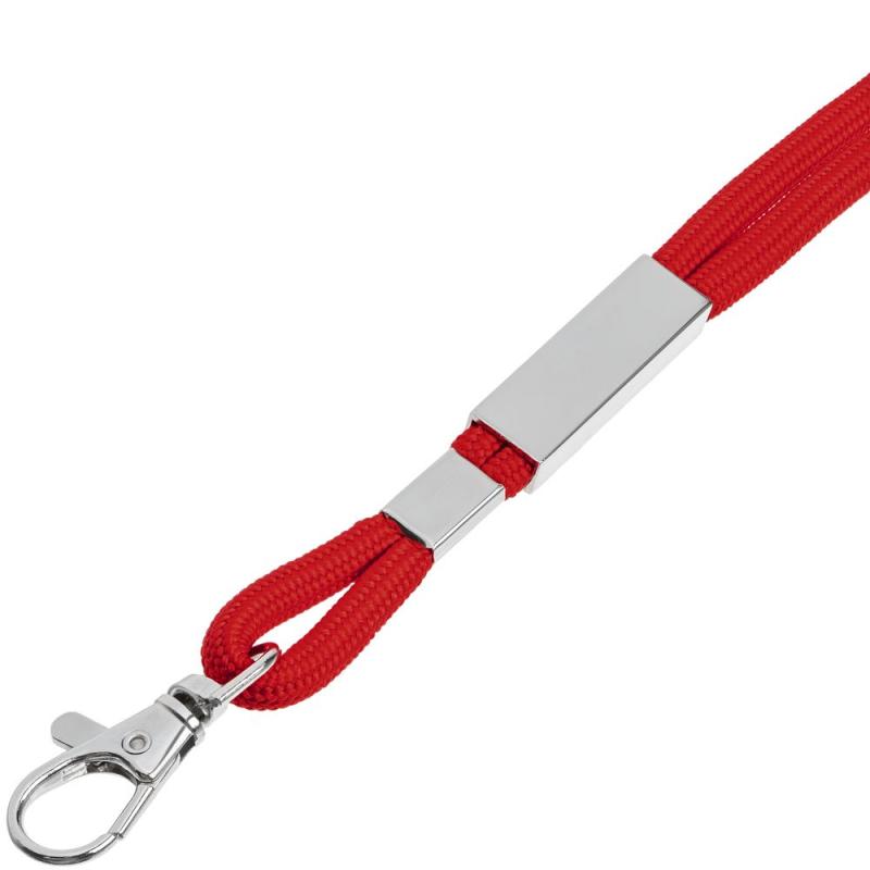 Шнурок для бейджа Tube Metal