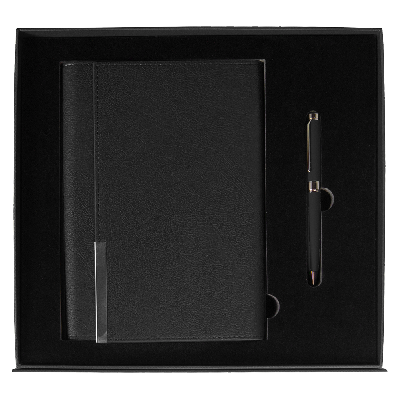 Набор подарочный Solution Prestige Duo (ежедневник в суперобложке, ручка шариковая)