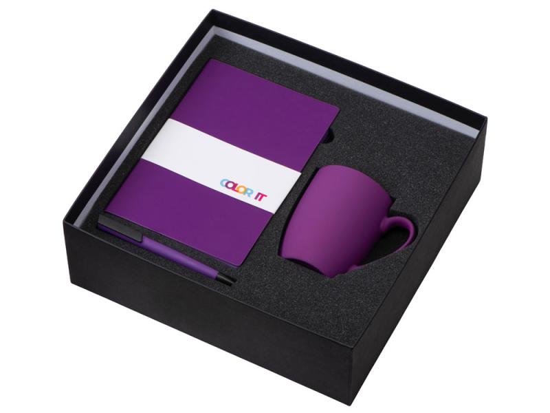 Подарочный набор COLOR IT с блокнотом, ручкой и кружкой