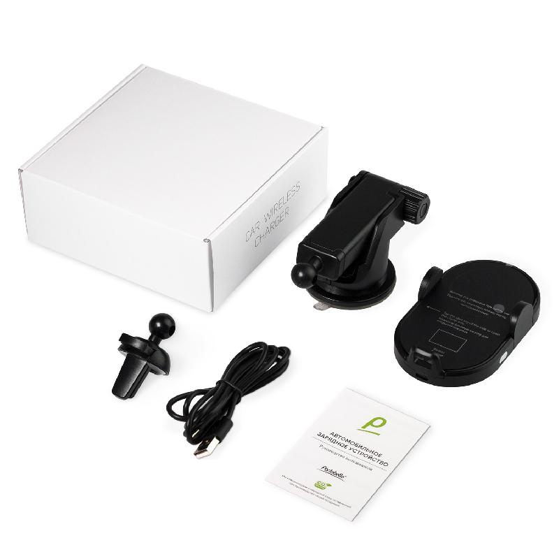 Автомобильный держатель для смартфона Нова (Nova) 15W с функцией беспроводной зарядки