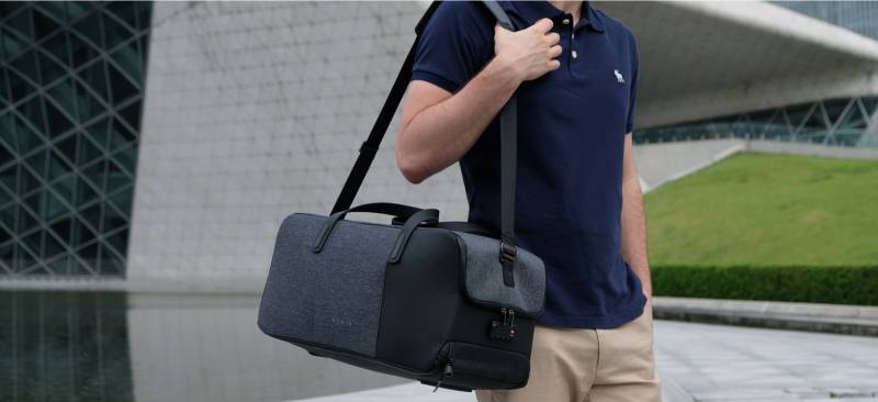 Дорожная сумка KORIN FlexPack Go 53х23х26 см, темно-серая