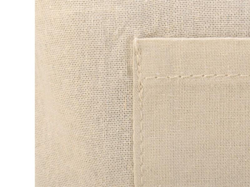 Складная сумка Jute из хлопка и джута с карманом