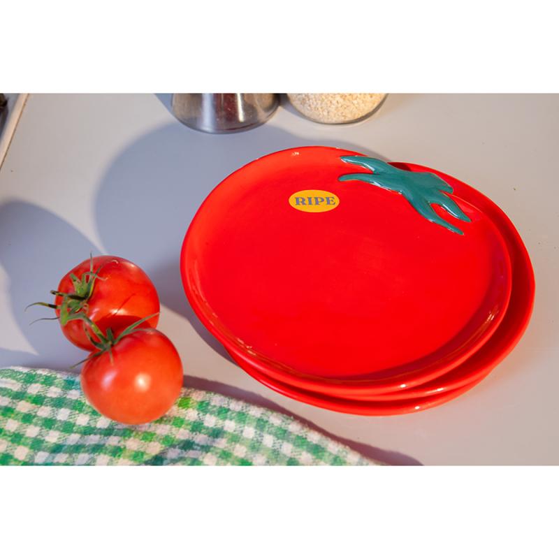 Тарелка сервировочная tomato, D24 см
