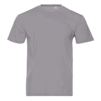 Футболка унисекс STAN, хлопок 150, 51, Стальной серый (150)