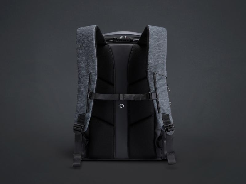 Водостойкий антикражный рюкзак FlexPackPro для ноутбука 15.6