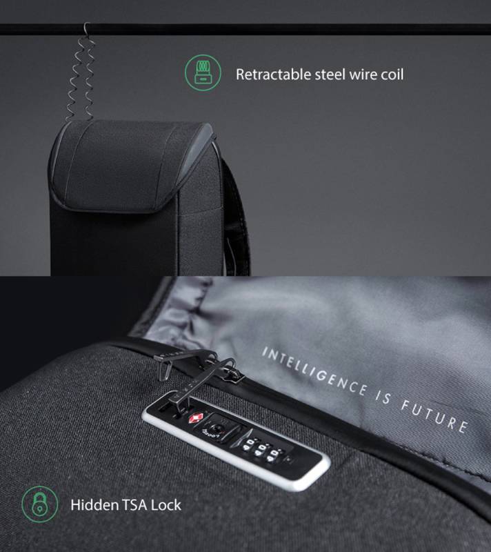 Рюкзак KORIN ClickPack X 45х32х15,5 см, с клапаном, черный