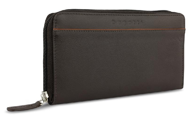 Кошелёк женский BUGATTI Banda, кожа козыполиэстер, 18,5х2х10 см