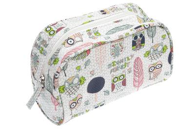 Косметичка Dewal Beauty серия "Ночной лес", мульти 185х65х11см