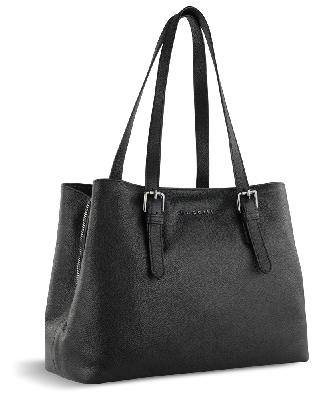 Сумка женская BUGATTI Bella, воловья кожаполиэстер, 33х14х25 см