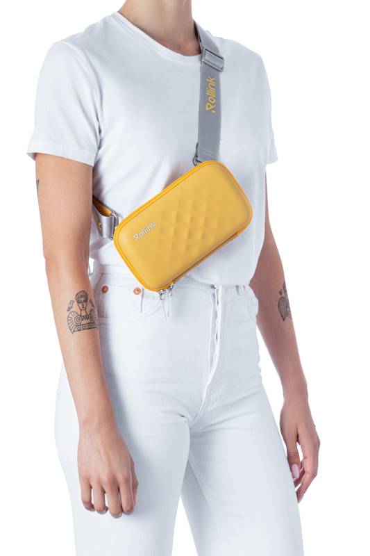 Дорожная сумочка Rollink Mini Bag Tour 21x12x6 см, желтая
