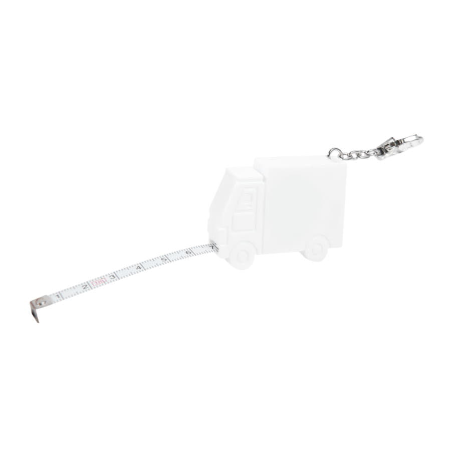 Брелок-рулетка  "Грузовик" (1 м), 5,7х4х1,2 см, пластик