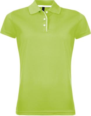 Рубашка поло женская Performer Women 180 зеленое яблоко, размер XXL