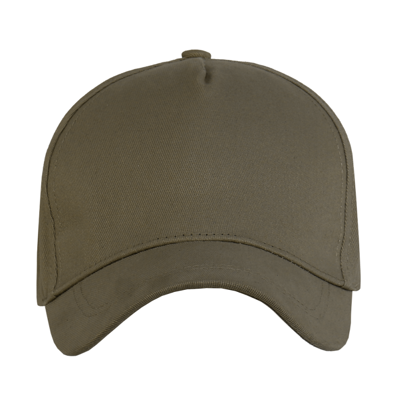 Бейсболка STAN 5 клиньев хлопок,260,112, Оливковый Хаки (36)