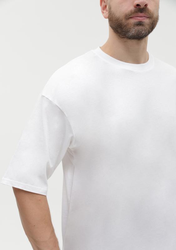 Футболка унисекс оверсайз STAN хлопок  240