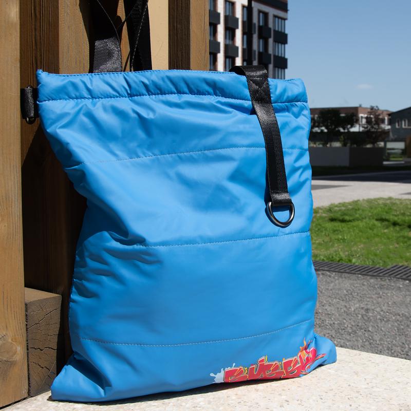 Шоппер Superbag Bubble, с кнопкой