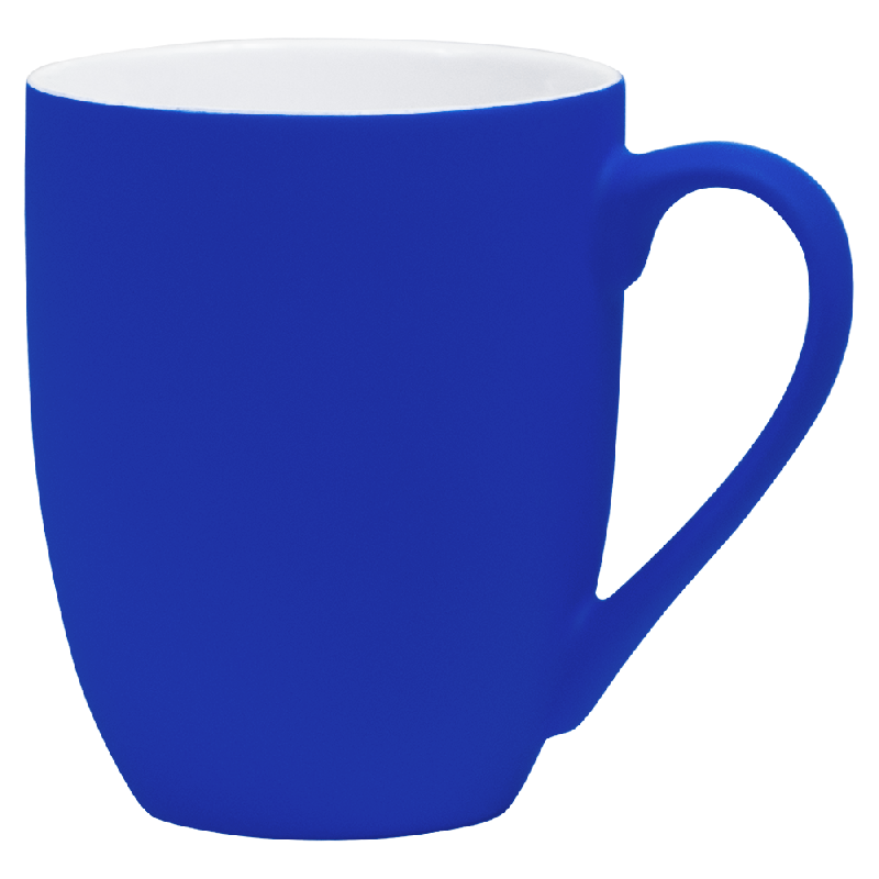 Набор подарочный Solution Prestige Trio (Две кружки, вспениватель для молока с подставкой),  с синим