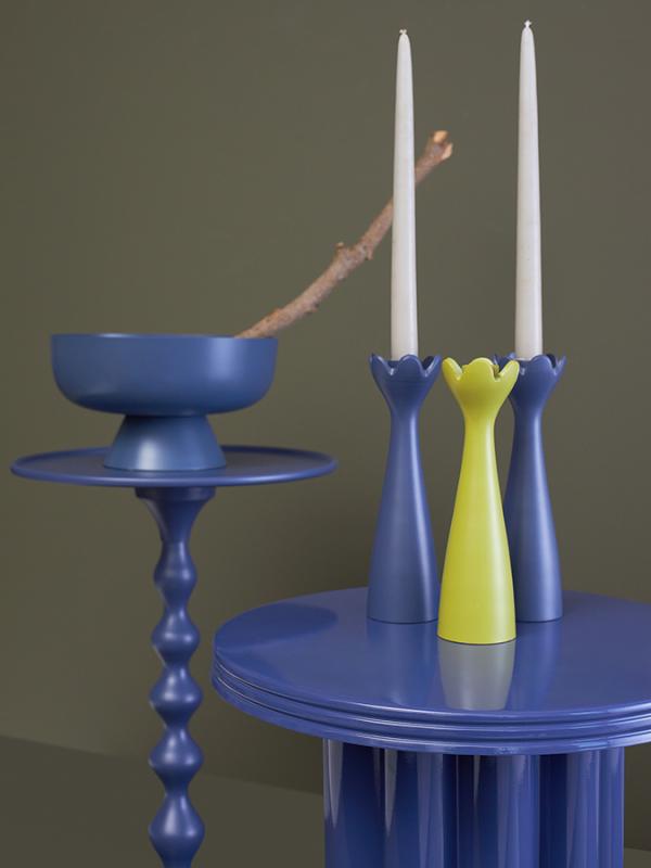 Подсвечник laminaria, 23 см, лайм