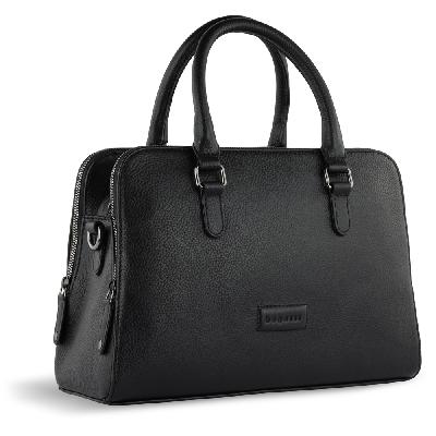 Сумка женская BUGATTI Elsa, воловья кожаполиэстер, 32х13х22 см