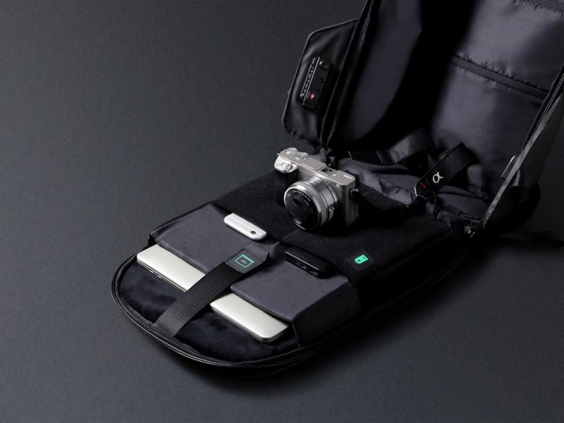 Водостойкий антикражный рюкзак Hipack для ноутбука 15.6