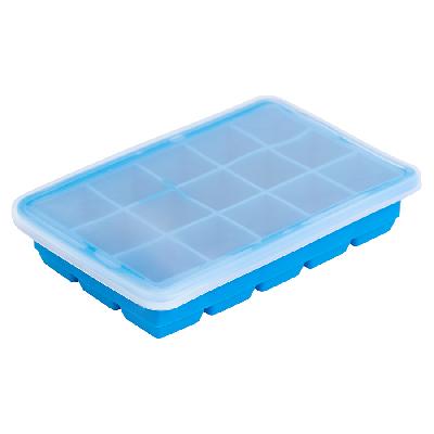 Форма для льда с крышкой ice cubes, 15 ячеек