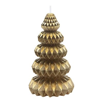 Свеча декоративная origami го цвета из коллекции new year essential, 19 см