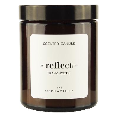 Свеча ароматическая the olphactory, reflect, frankinsense, 30 ч