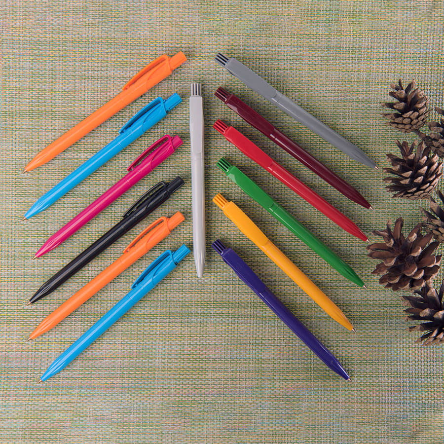 TWIN, ручка шариковая, бирюзовый, пластик