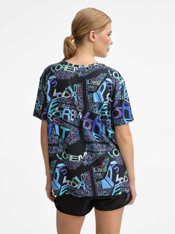 Футболка унисекс Senti с полной запечаткой на заказ