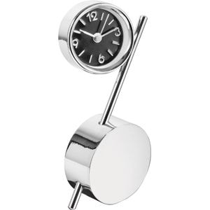 Часы настольные "Процент", 7,2х2,5х11,6 см, металл, лазерная гравировка