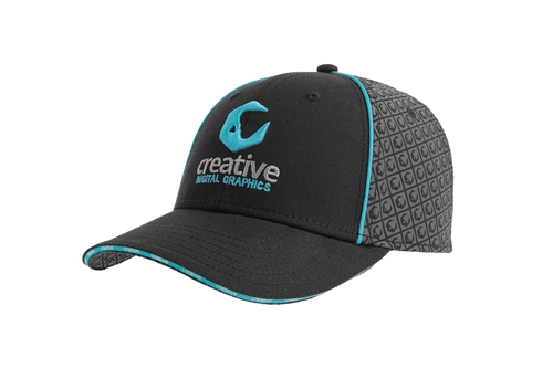 Образец бейсболка с кастомизацией LAB2154, тёмно-синий, 100% хлопок