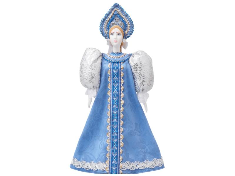 Подарочный набор: кукла фарфоровая, мёд с гецким орехом