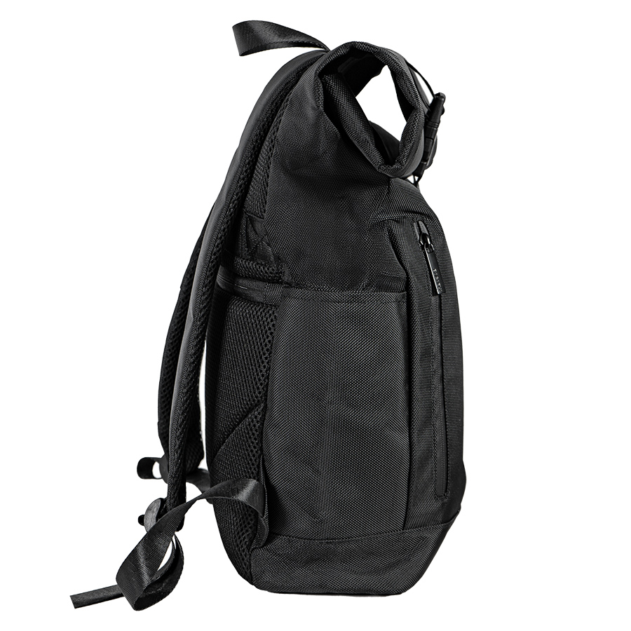 Рюкзак водостойкий "Roll", чёрный, 66х39х13 см, ткань верха:100% полиэстер, подкладка:100% полиэстер