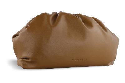 Сумкапауч женская маленькая BUGATTI Mila, коньячная, полиуретан, 34 x 6 x 21 см