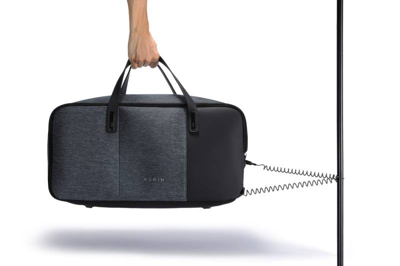 Дорожная сумка KORIN FlexPack Go 53х23х26 см, темно-серая