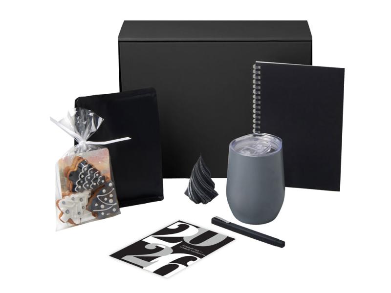 Подарочный набор Re:Start с термокружкой, кофе и блокнотом