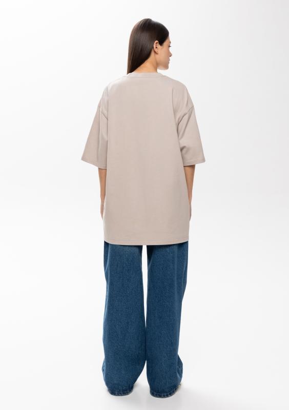 Футболка унисекс оверсайз STAN хлопок  240