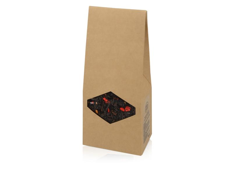 Подарочный набор с зонтом и термобутылкой в шопере