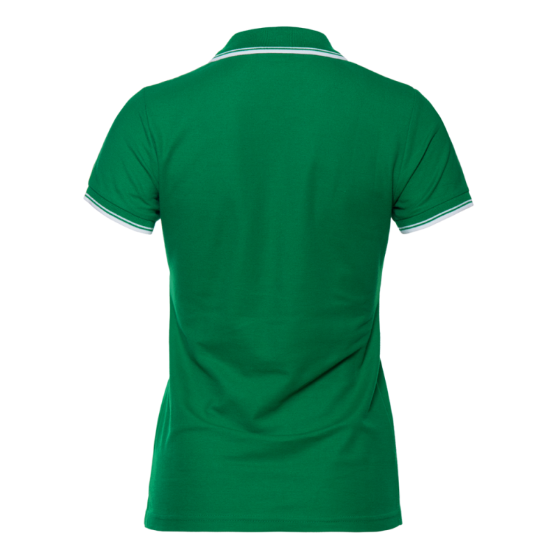 Рубашка поло женская STAN с окантовкой хлопок/полиэстер 185