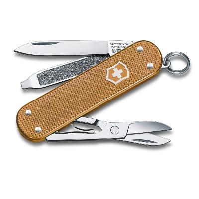 Ножбрелок VICTORINOX Classic SD Alox Colors "Wet Sand", 58 мм, 5 функций