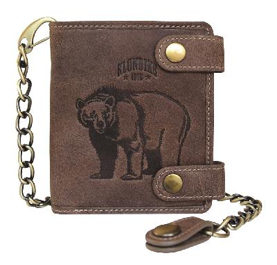 Бумажник KLONDIKE «Tim Bear», 11,5 х 12,5 х 3 см