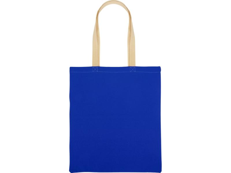 Сумка для шопинга Twin двухцветная из хлопка, 180 г/м2